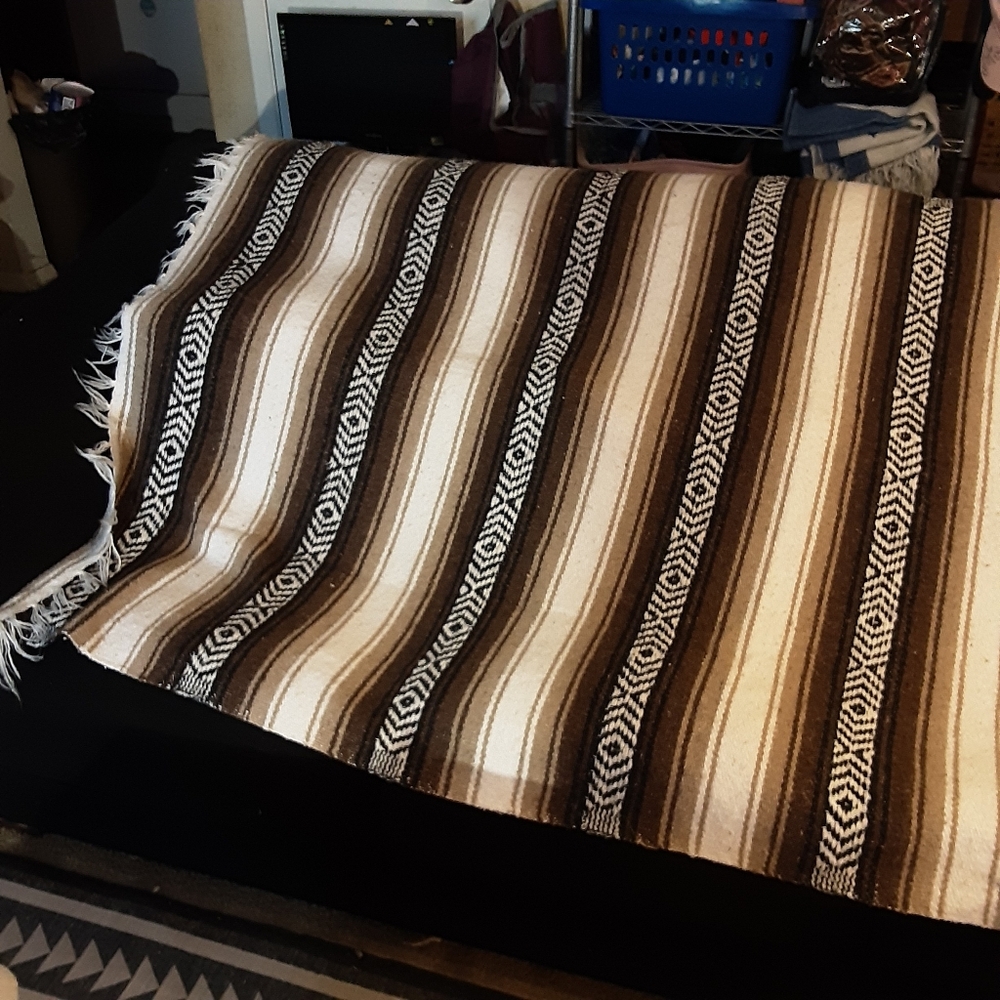Mexican serape blanket - Picture 2 of 6